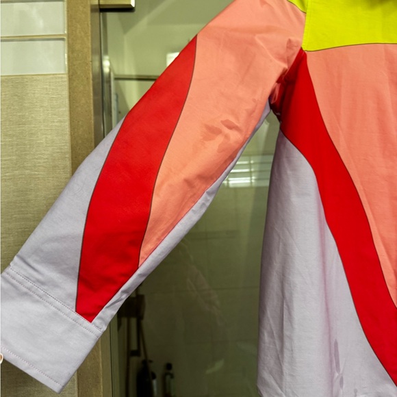 Colorblock Button-Up Shirt - Picture 6 of 6